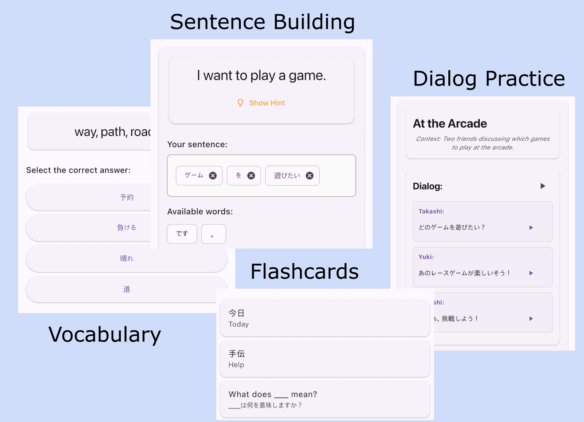RADLing custom lesson preview